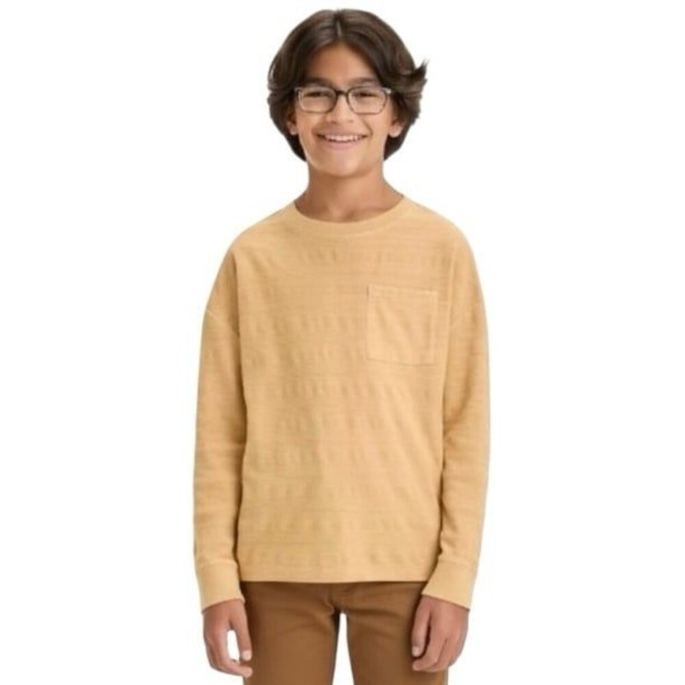 Boys Long Sleeve Jacquard T-Shirt ~ Size: XS (4/5) ~ NWT